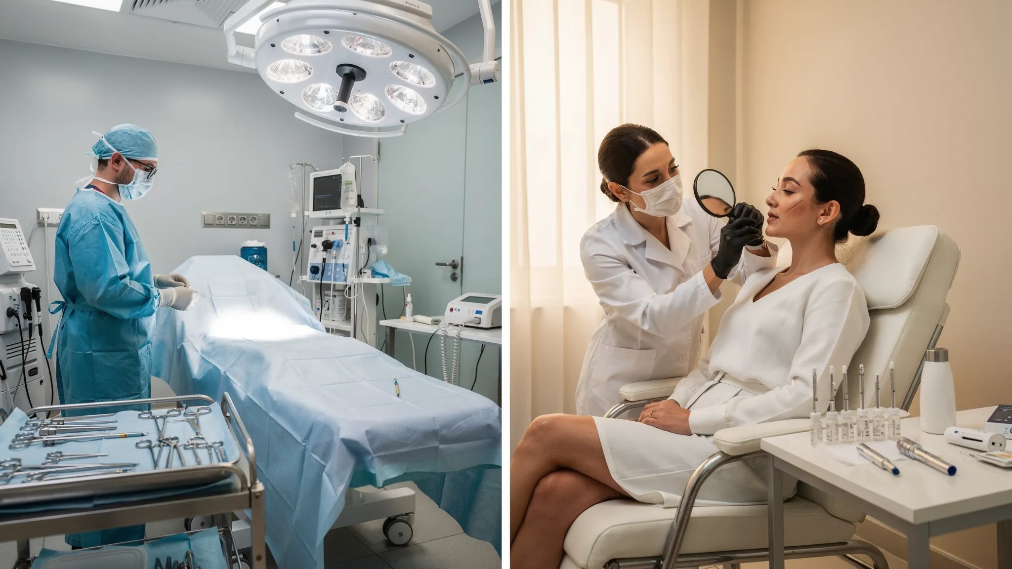 Chirurgie cosmetică: diferențe față de estetica medicală - Main Image
