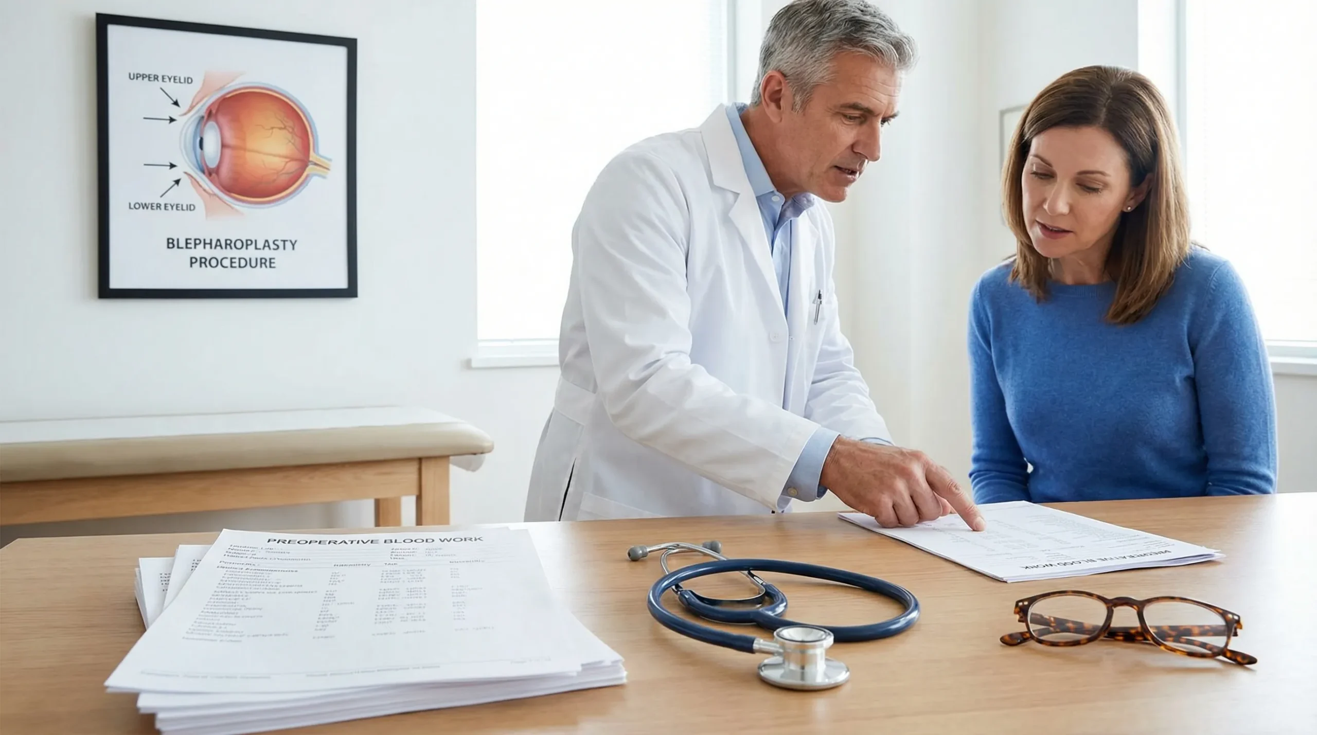 Analize înainte de blefaroplastie: ce îți cere medicul și de ce - Main Image