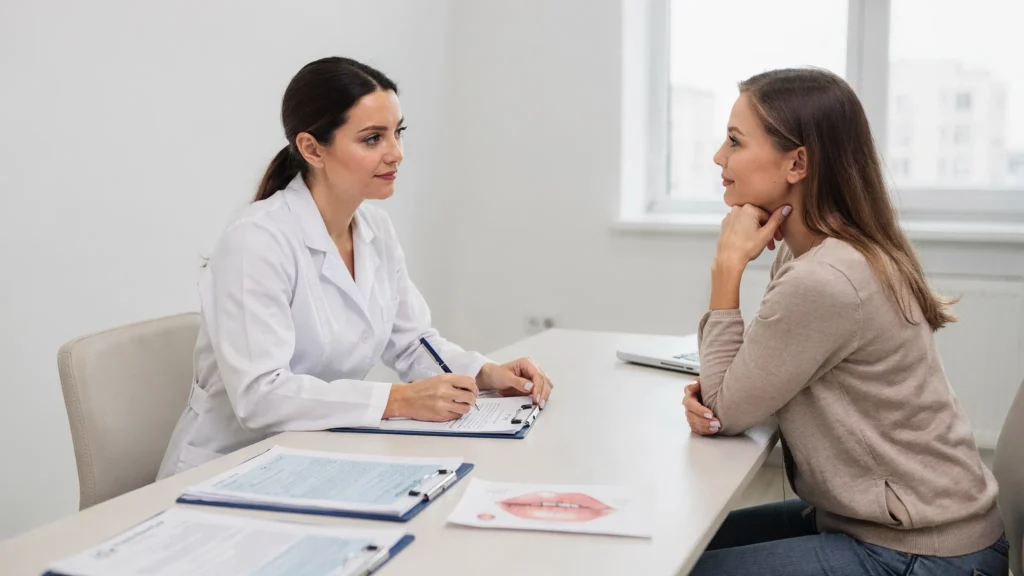 Ce spui medicului la consult înainte de mărirea buzelor