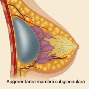 Augmentarea mamară subglandulară