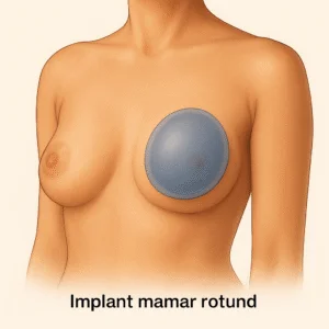 Implant mamar rotund